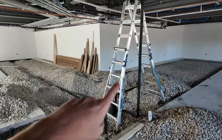 Commercial rough-in plumbing and drain layout inside an unfinished building for Commercial Plumber for Tolleson Industrial District in Tolleson industrial corridor