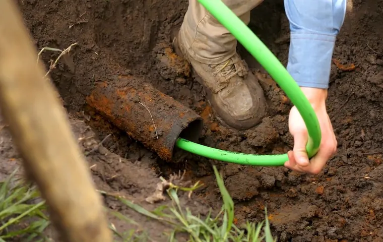 Trenchless sewer lining equipment and access pit work for Trenchless Sewer Repair in Tolleson, AZ